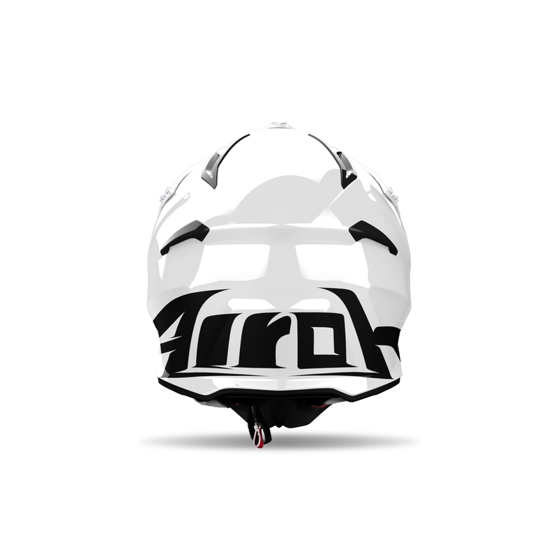Casco de motocross Airoh Aviator ACE 2 Color blanco brillante