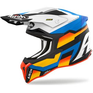 Casco de motocross Airoh Strycker Glam azul mate liquidación