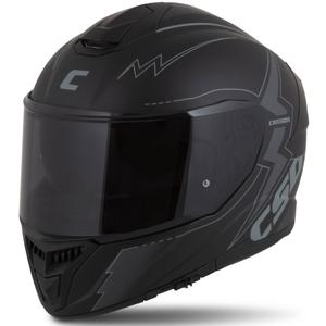 Casco de moto integral Cassida Integral GT 2.1 Flash Negro-Gris