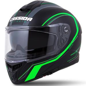 Casco integral Cassida Integral GT 2.0 Reptyl negro-gris-verde