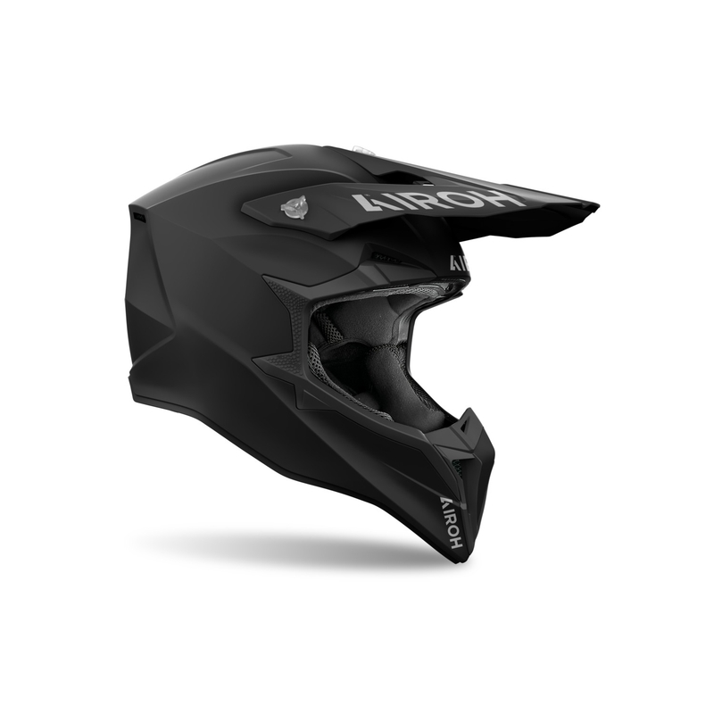 Casco de motocross Airoh Wraaap Color negro mate