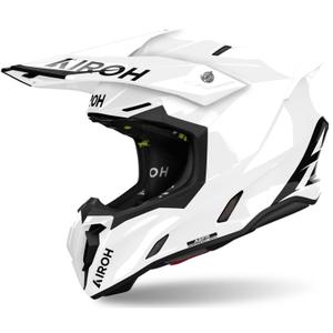 Casco de motocross Airoh Twist 3 Color blanco brillante
