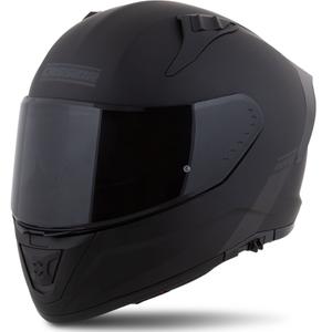 Casco de moto Cassida Aero integral negro-gris mate