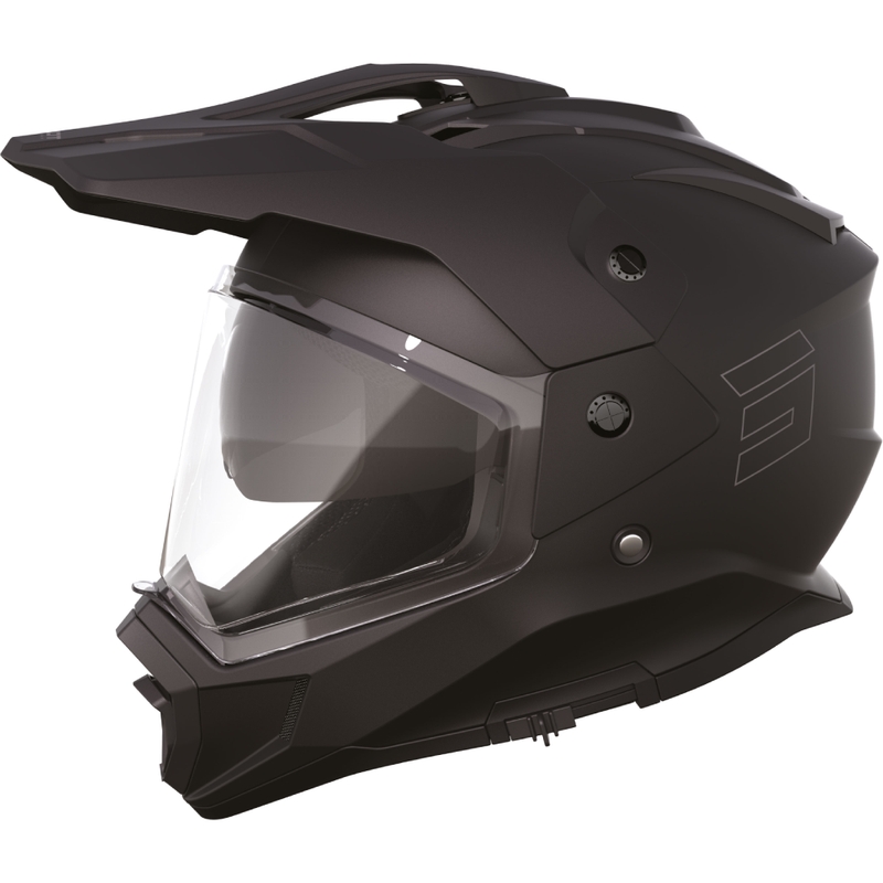 Casco enduro Shot Trek Max Vision Solid negro mate