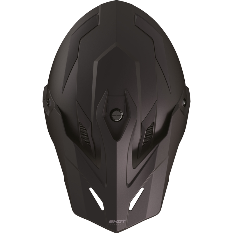 Casco enduro Shot Trek Max Vision Solid negro mate