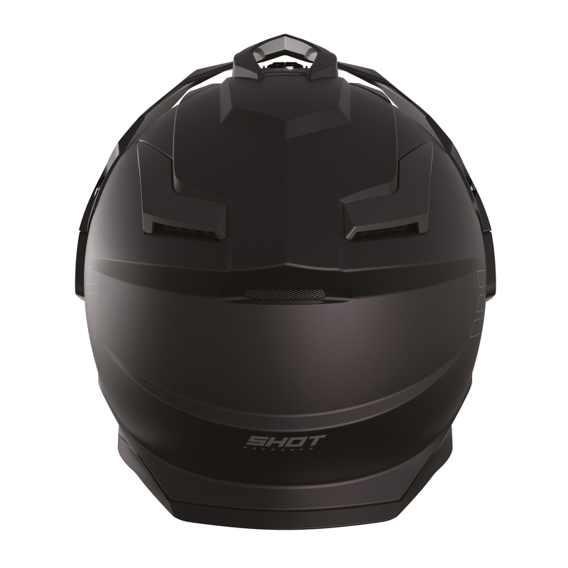 Casco enduro Shot Trek Max Vision Solid negro mate