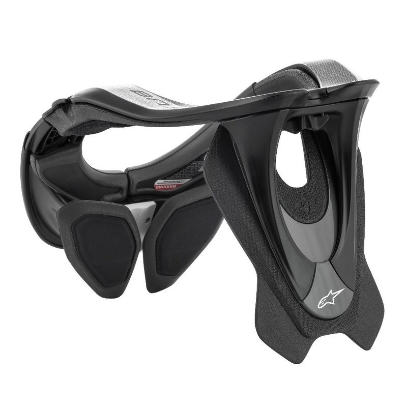 Protector cervical Alpinestars BNS Tech-2 negro-gris