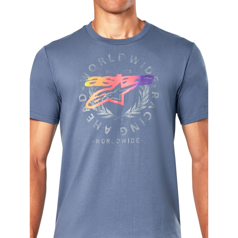 Camiseta Alpinestars Overlay CSF azul