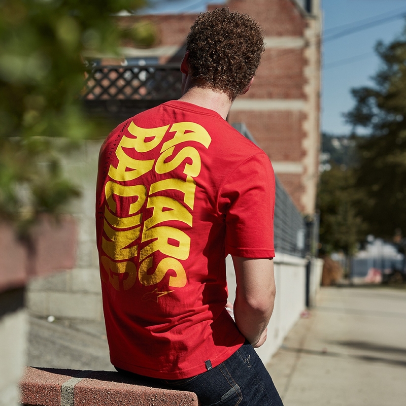 Camiseta Alpinestars Swerve CSF roja