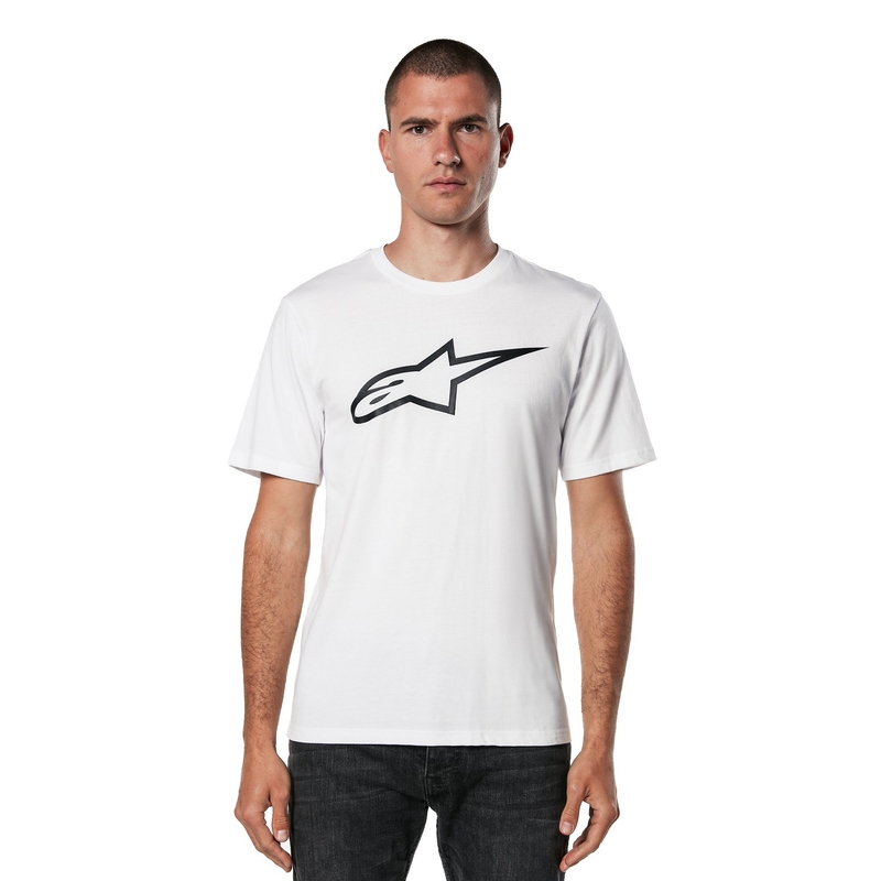Camiseta Alpinestars Ageless 2.0 CSF blanco-negro