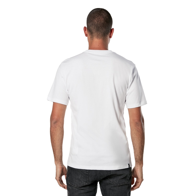 Camiseta Alpinestars Ageless 2.0 CSF blanco-negro