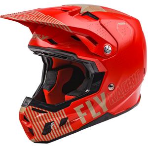 Casco motocross FLY Racing Formula CC Primario rojo-arena