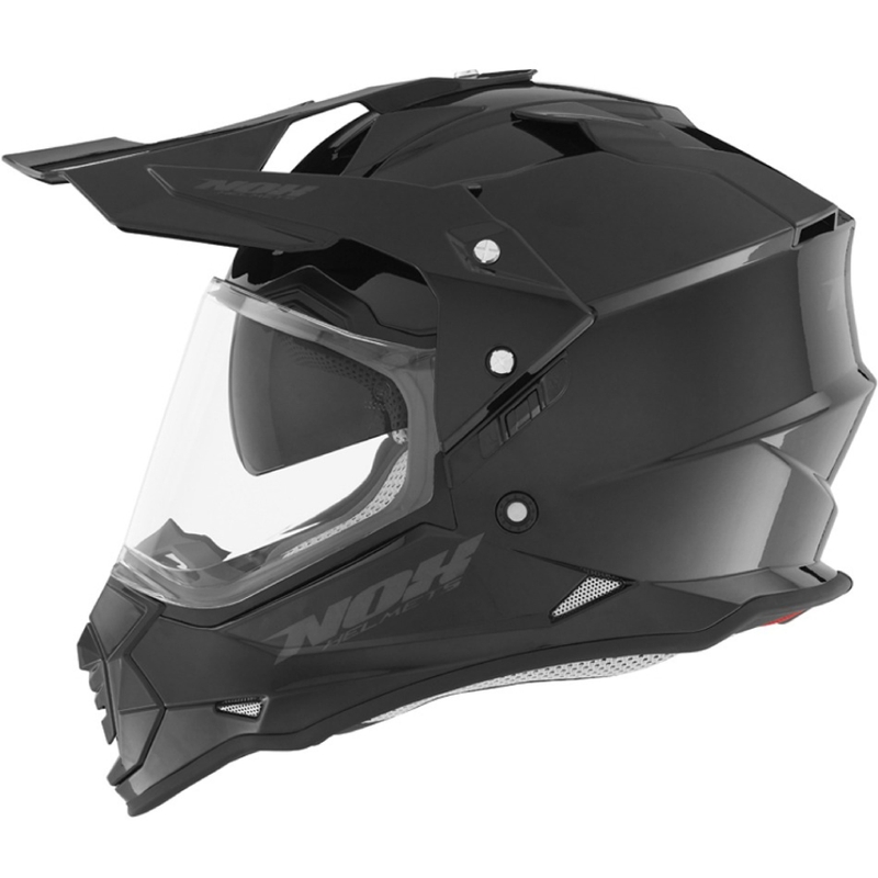 Casco de enduro NOX N312 negro brillante
