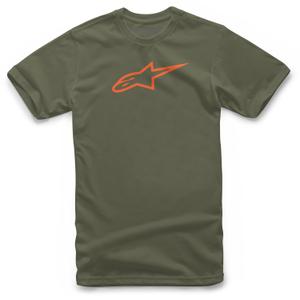 Camiseta Alpinestars Ageless verde-naranja