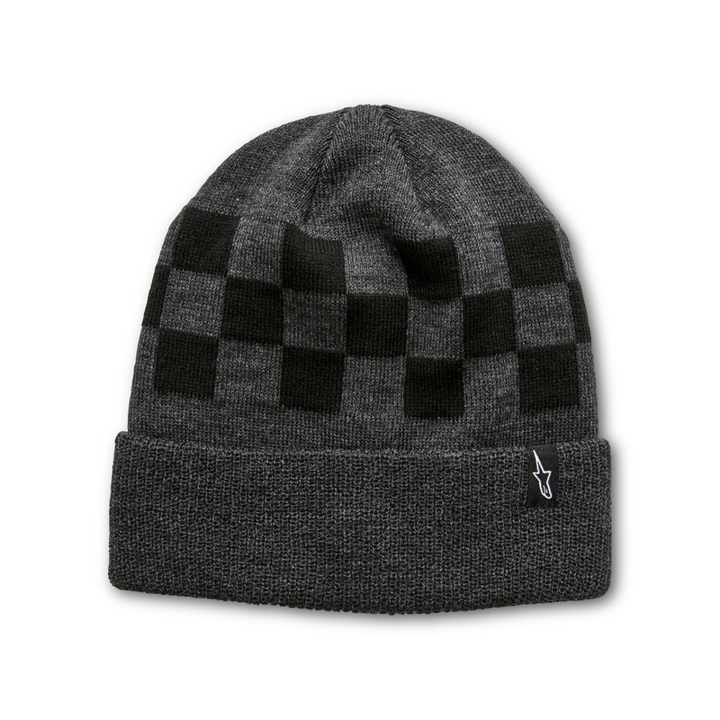 Gorro Alpinestars Checked gris-negro