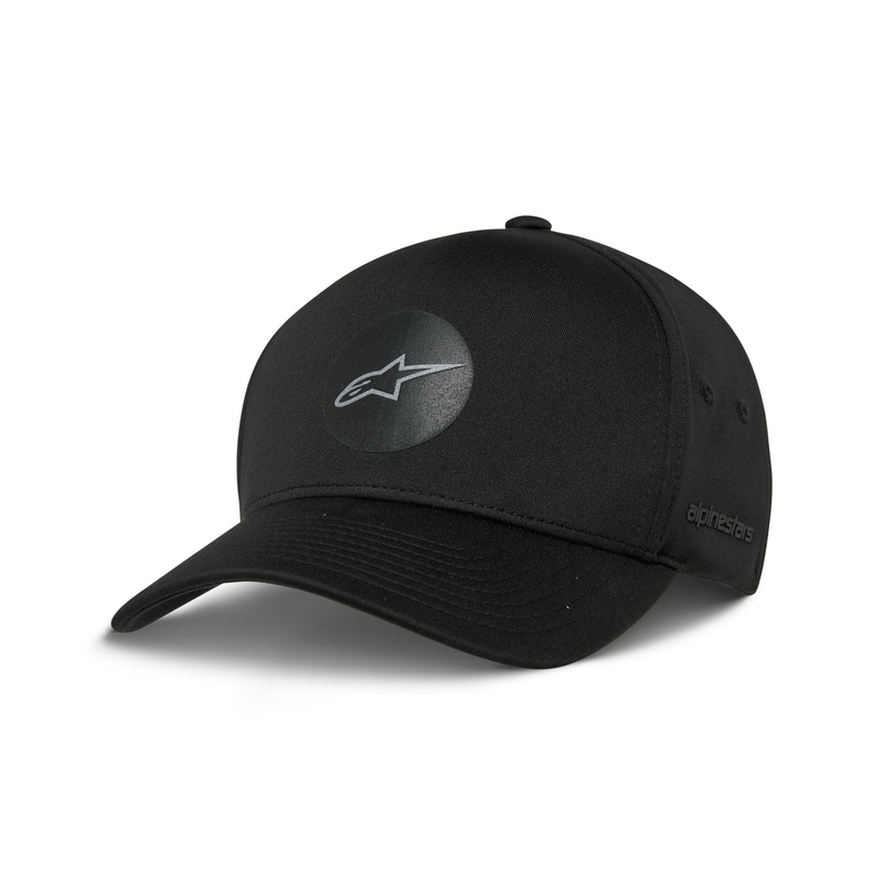 Gorra con visera ajustable Radius de Alpinestars, color negro