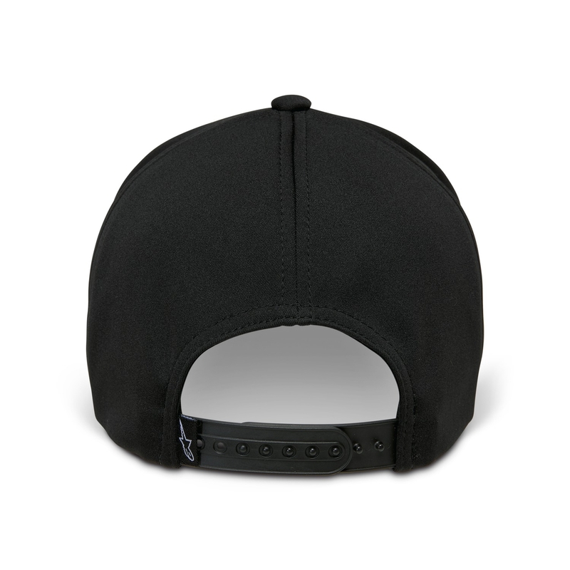 Gorra con visera ajustable Radius de Alpinestars, color negro
