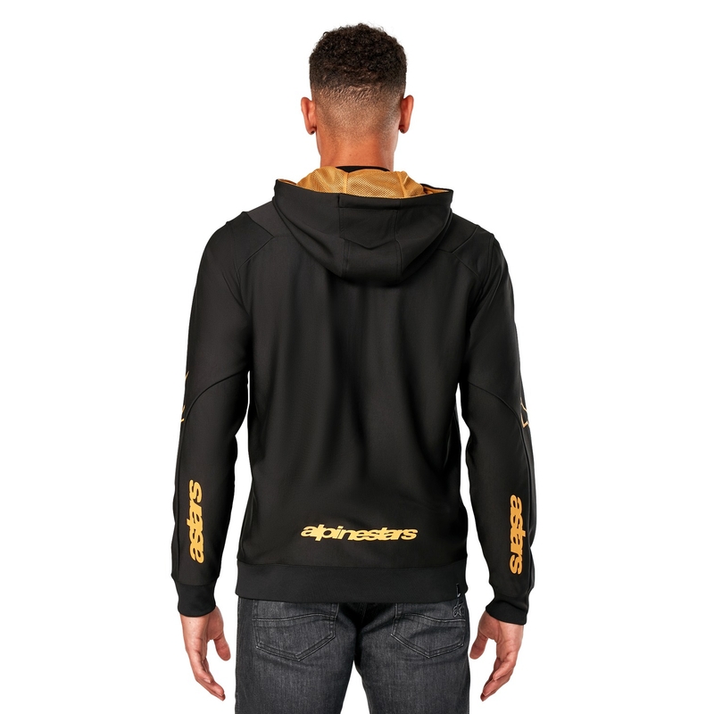 Sudadera Alpinestars Sessions 3 negro-oro
