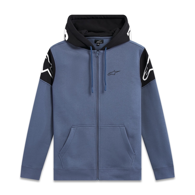 Sudadera con capucha Alpinestars Velocity azul-negro