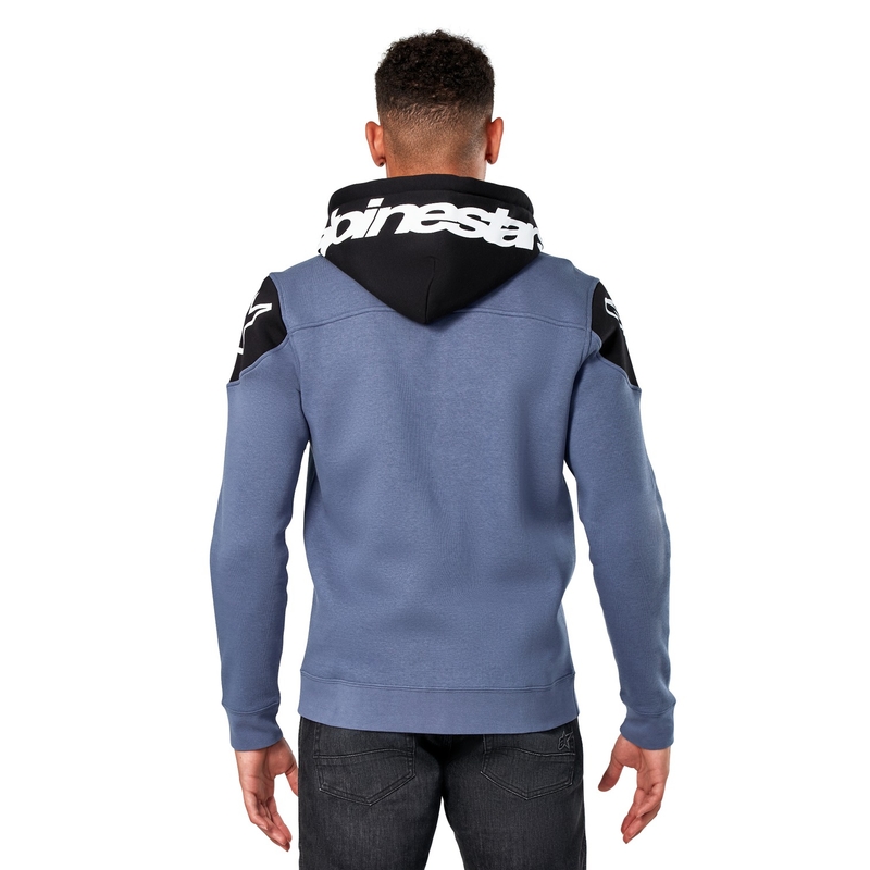 Sudadera con capucha Alpinestars Velocity azul-negro