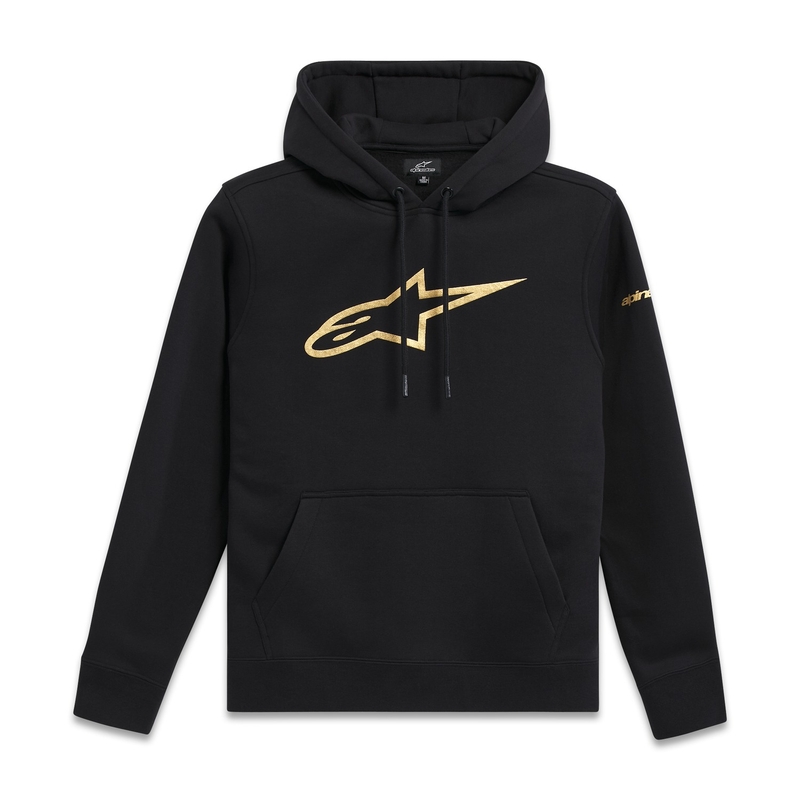 Sudadera con capucha Alpinestars Gilded negro-oro