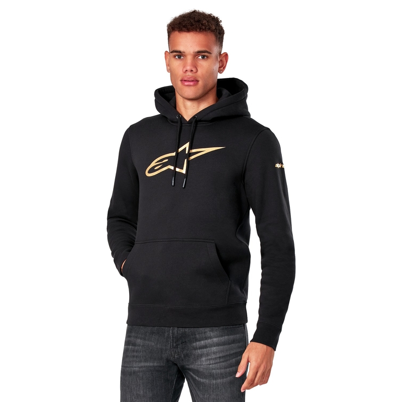 Sudadera con capucha Alpinestars Gilded negro-oro
