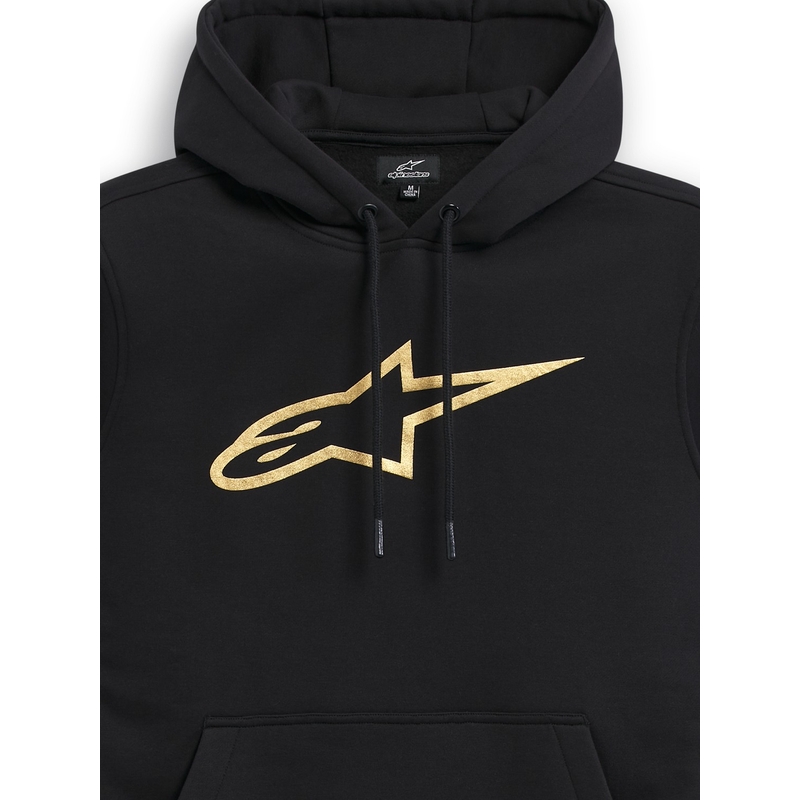 Sudadera con capucha Alpinestars Gilded negro-oro