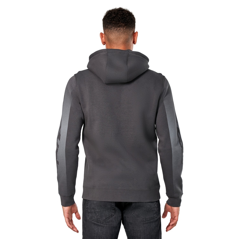 Sudadera con capucha Alpinestars Arising gris oscuro-gris claro