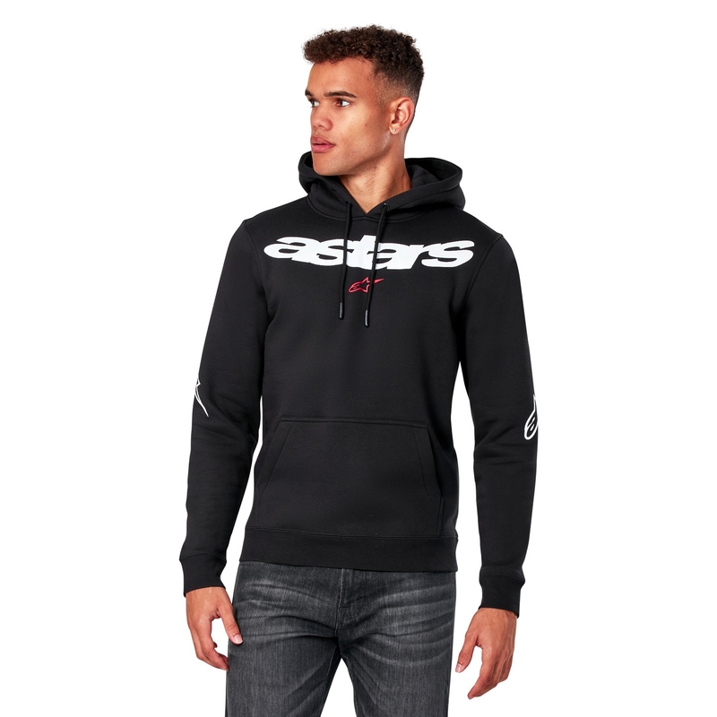 Sudadera con capucha Alpinestars Elliptic negro