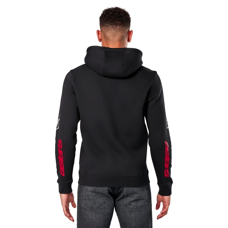 Sudadera con capucha Alpinestars Elliptic negro