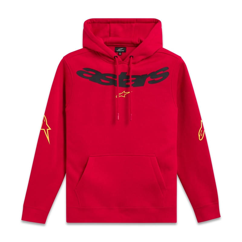 Sudadera con capucha Alpinestars Elliptic rojo