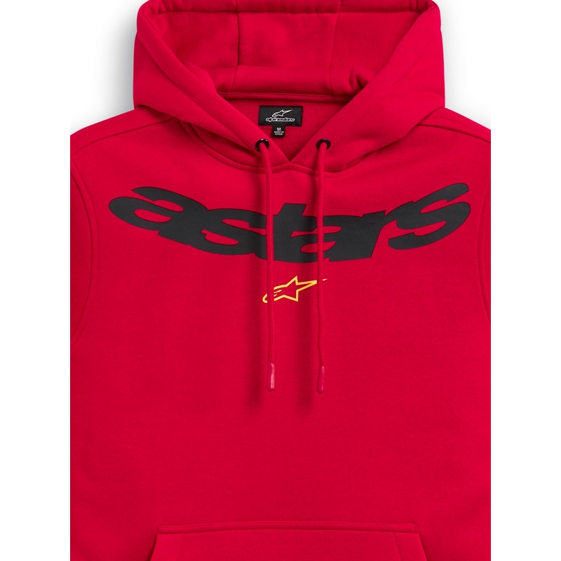 Sudadera con capucha Alpinestars Elliptic rojo