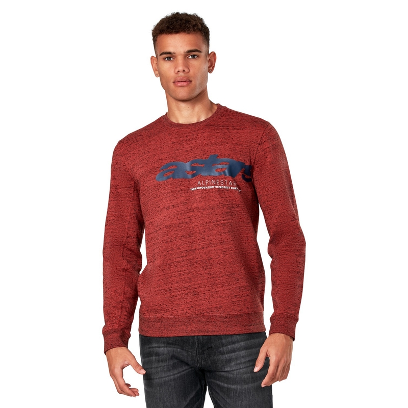 Polar Alpinestars Episodio Crew rojo oscuro