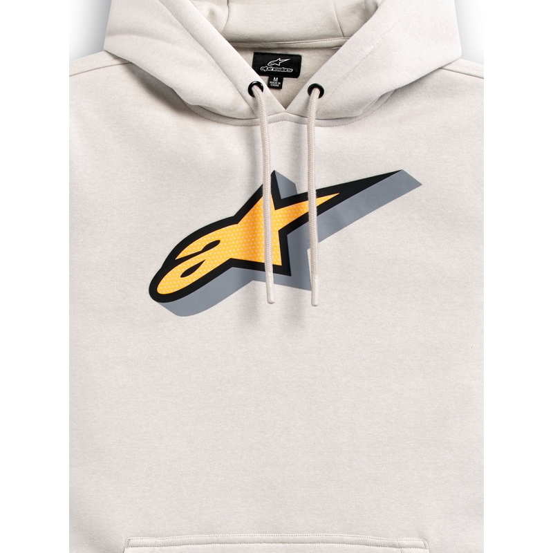 Sudadera con capucha Alpinestars Quickness blanco crudo