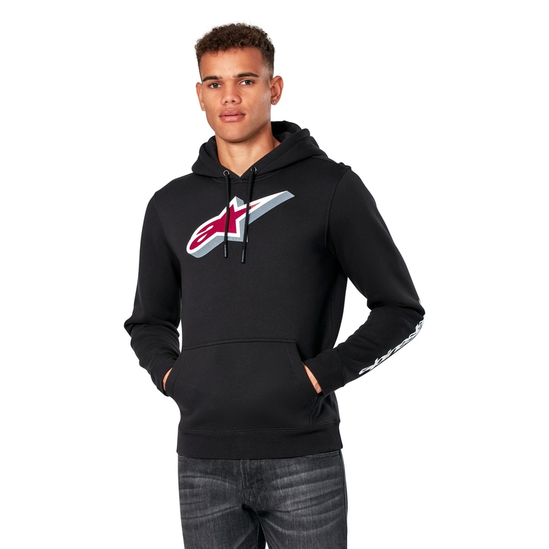 Sudadera con capucha Alpinestars Quickness negro