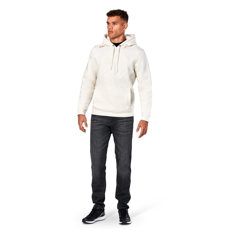 Sudadera con capucha Alpinestars Substratus gris claro