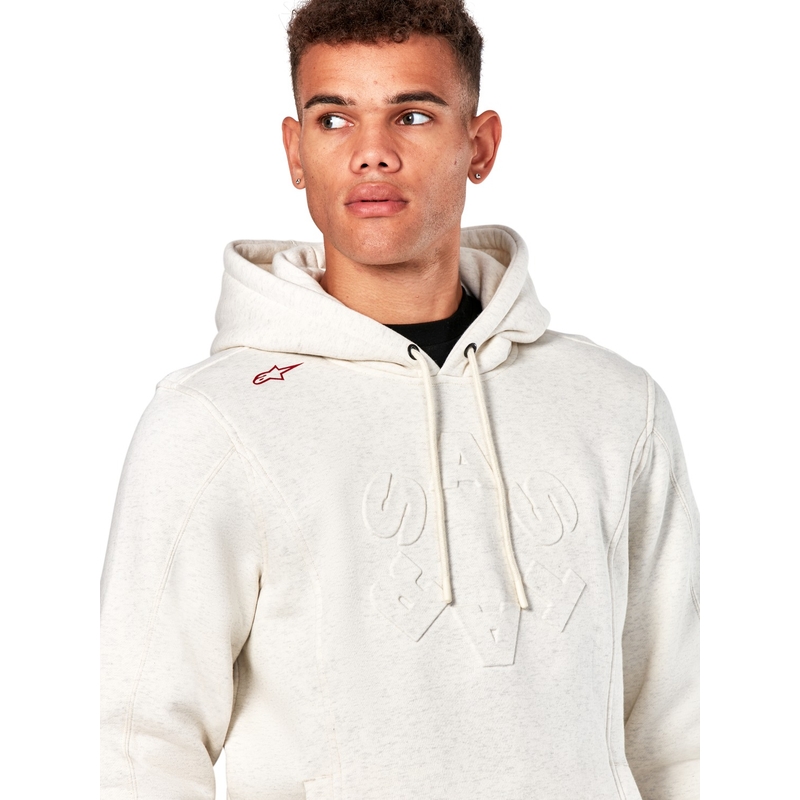 Sudadera con capucha Alpinestars Substratus gris claro