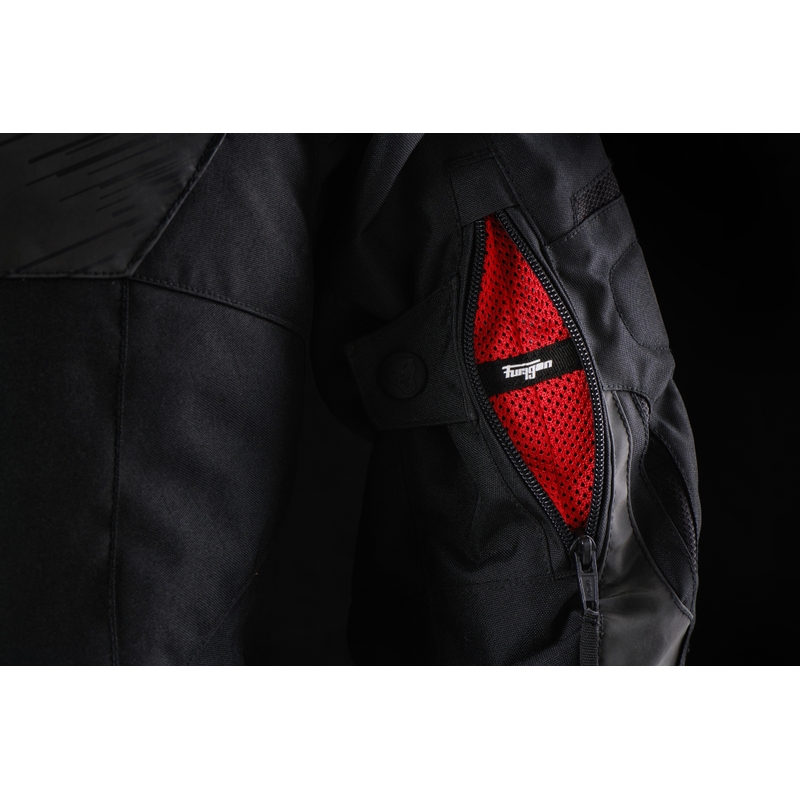 Chaqueta de moto Furygan Shard HV negra
