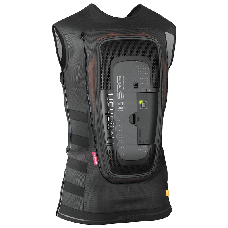 Chaleco airbag Shot SRG-1 negro
