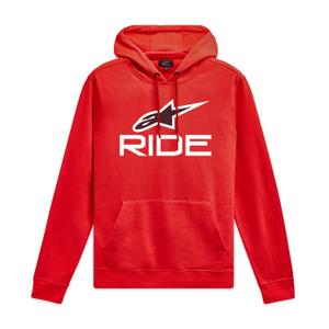 Sudadera Alpinestars Ride 4.0 rojo-blanco-negro