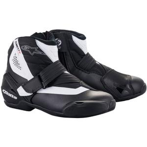 Botas de moto Alpinestars SMX-1 R negro-blanco