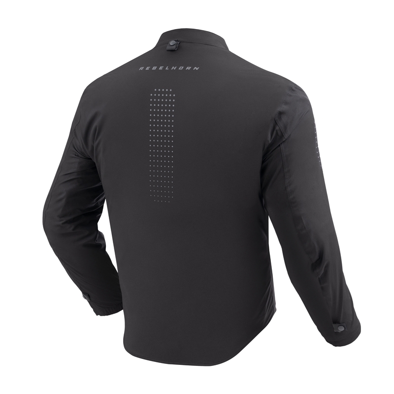 Chaqueta impermeable Rebelhorn In &amp; Out HydraShield PRO negro