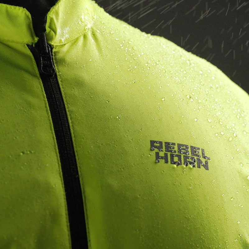 Chaqueta impermeable Rebelhorn In &amp; Out HydraShield PRO amarillo fluo