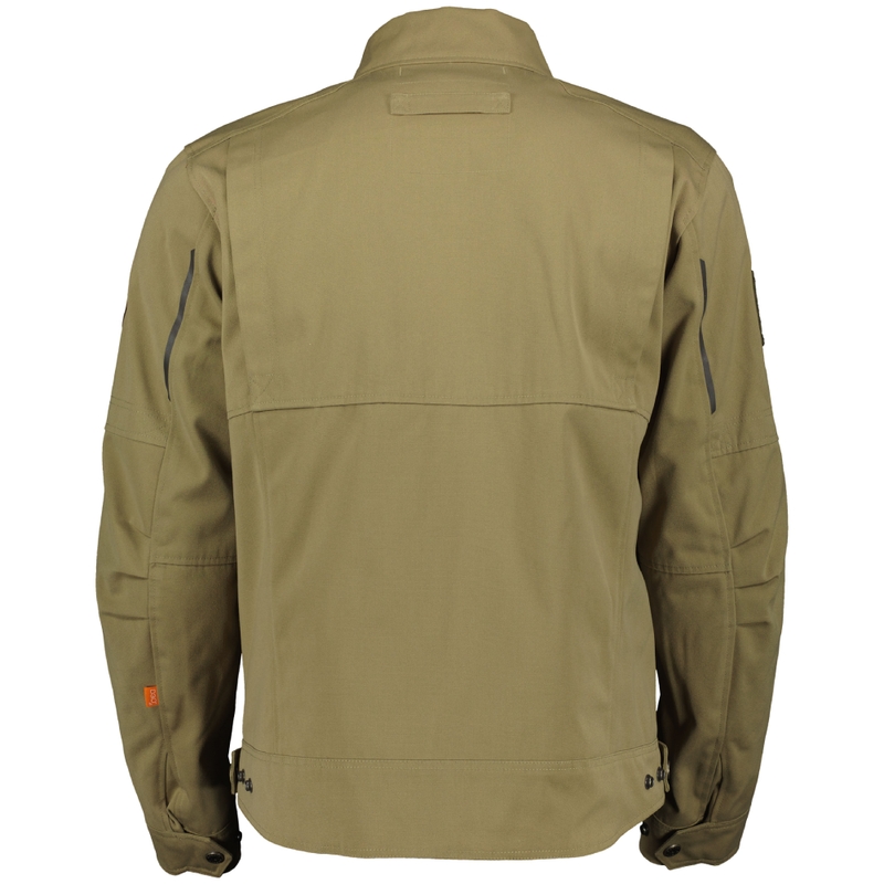Chaqueta de moto SCOTT JACKET VINTAGE COVERT verde