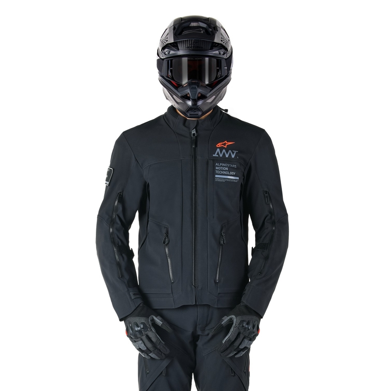 Chaqueta Moto Alpinestars AMT-8 Stretch Drystar XF negro
