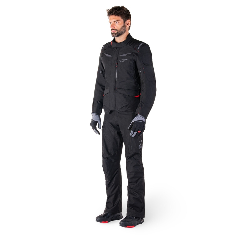 Chaqueta de moto Alpinestars ST-1 Impermeable negro