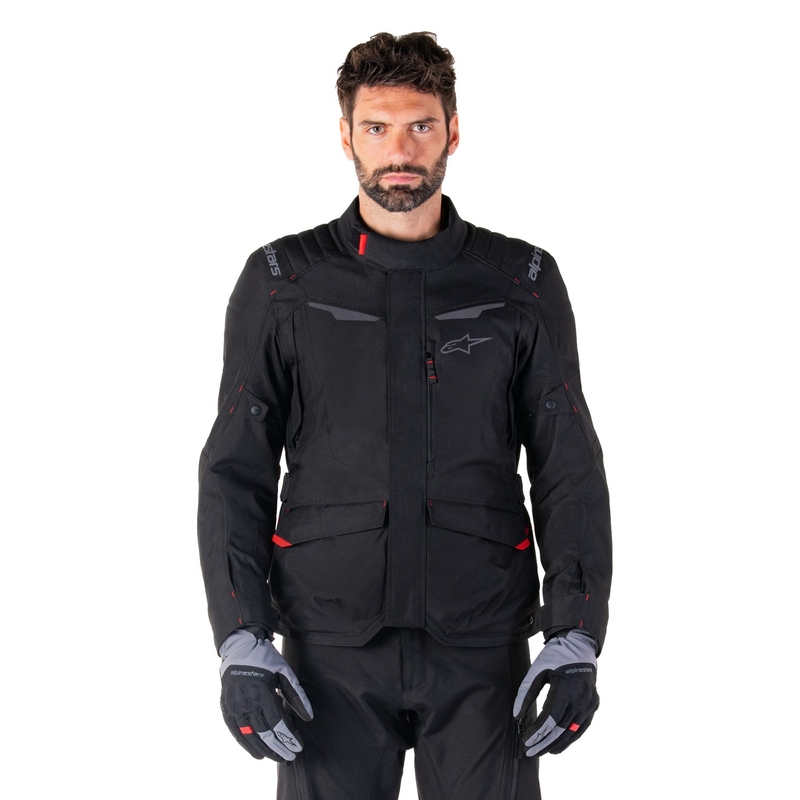Chaqueta de moto Alpinestars ST-1 Impermeable negro