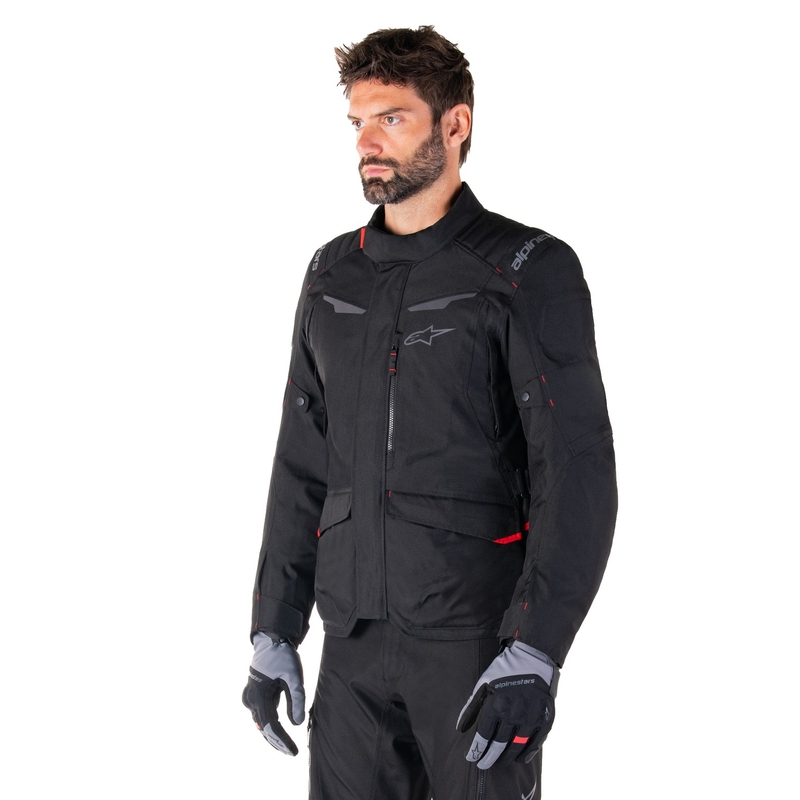 Chaqueta de moto Alpinestars ST-1 Impermeable negro
