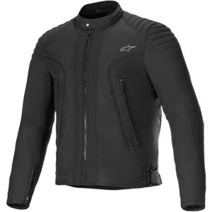 Chaqueta de Moto Alpinestars Clayton Resistente al Agua Negro-Negro