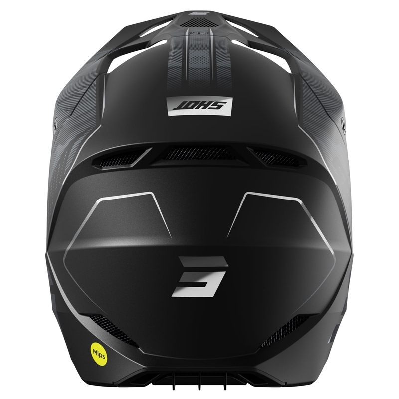 Casco de motocross Shot Camo Tactic negro mate-gris